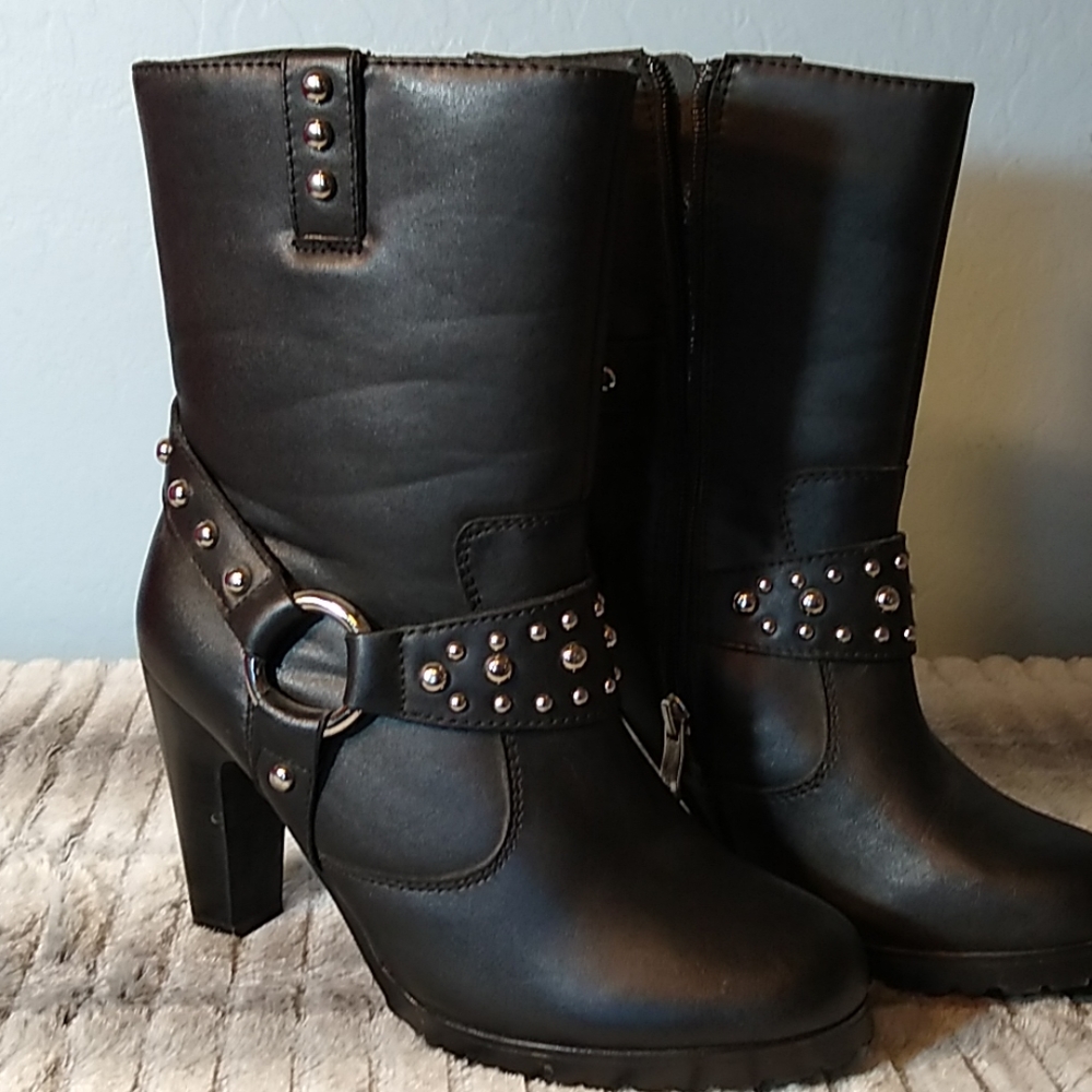 Black Boots - Biker Babe,  ride tec